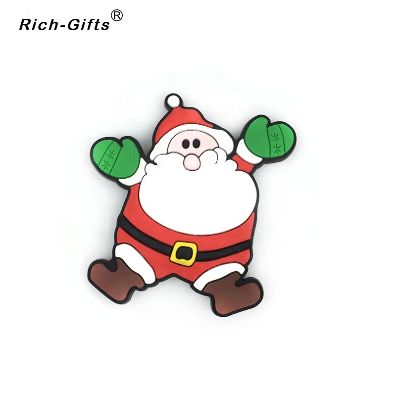 

Personalized Custom Cartoon Soft Rubber Santa Christmas Gifts