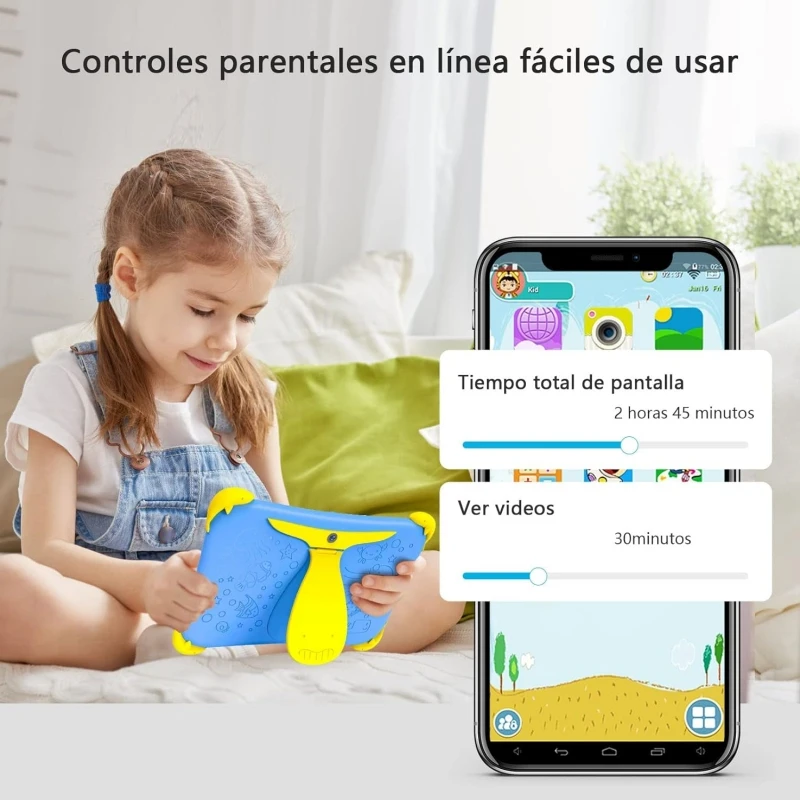 8 POLLICI B3 Android 11 RAM 1 GB ROM 16 GB Tablet PC Allwinner A133 Quad-core 1,3 GHz 1280 x 800 IPS Tipo-C USB