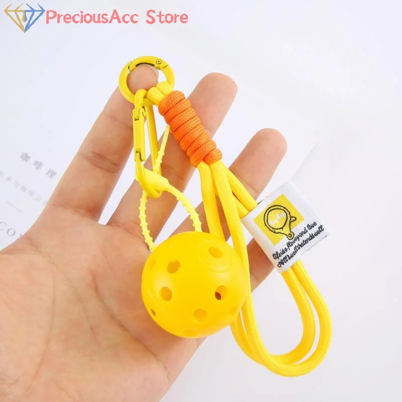 Pickleball حقيبة العلامة كيرينغ المحمولة Pickball قلادة للحزب عطلة حقيبة يد هدية عيد ميلاد اكسسوارات السيارات المفاتيح #5