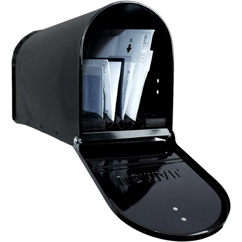 

Outdoor Metal Mailbox with Mailbox Insert to Keep Mail Dry | Weatherproof Mailbox for Outside for Secure Deliveries