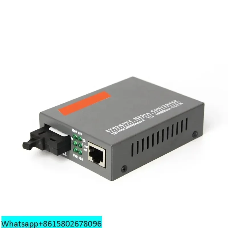 Netlink gigabit media converter 10 100 1000m base Fiber SC to Rj45 20KM HTB-GS-03 HTB-GM-03 gigabit fiber media converter