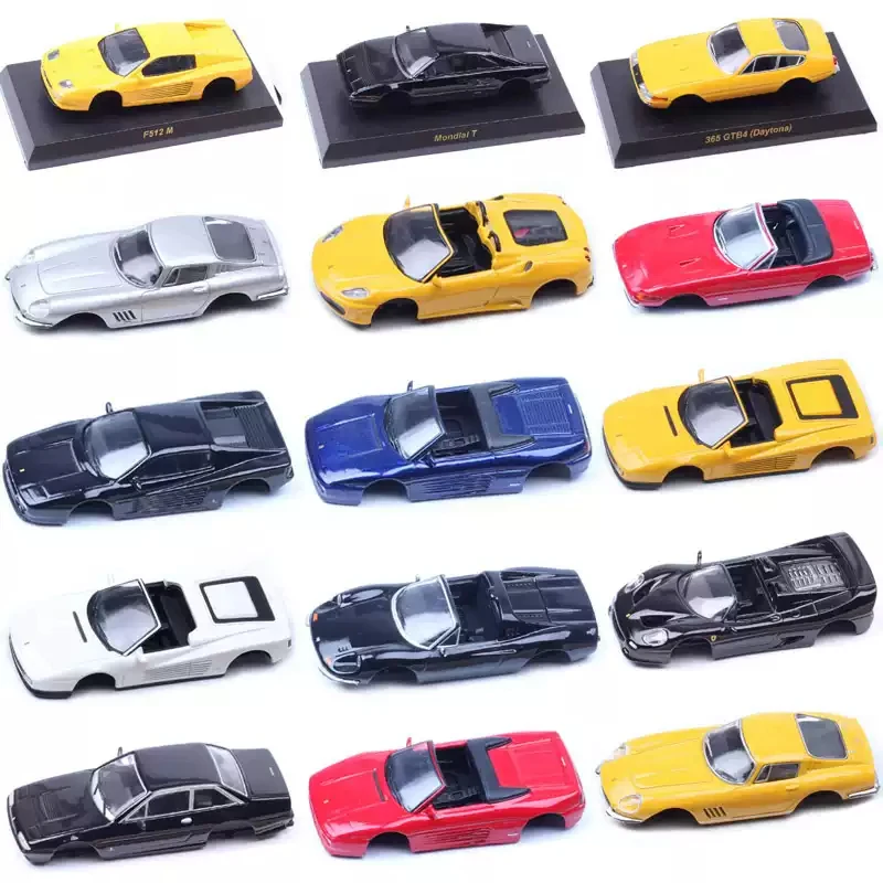 1:64 Model odlewu ze stopu F512M 365GTB Wersja zmontowana Kolory Zbieraj ozdoby Zabawka Kultura samochodu Hot Little Sportowy samochód