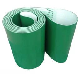 1200mmX85mmX3mm PVC Green Transmission Conveyor Belt Industrial Belt