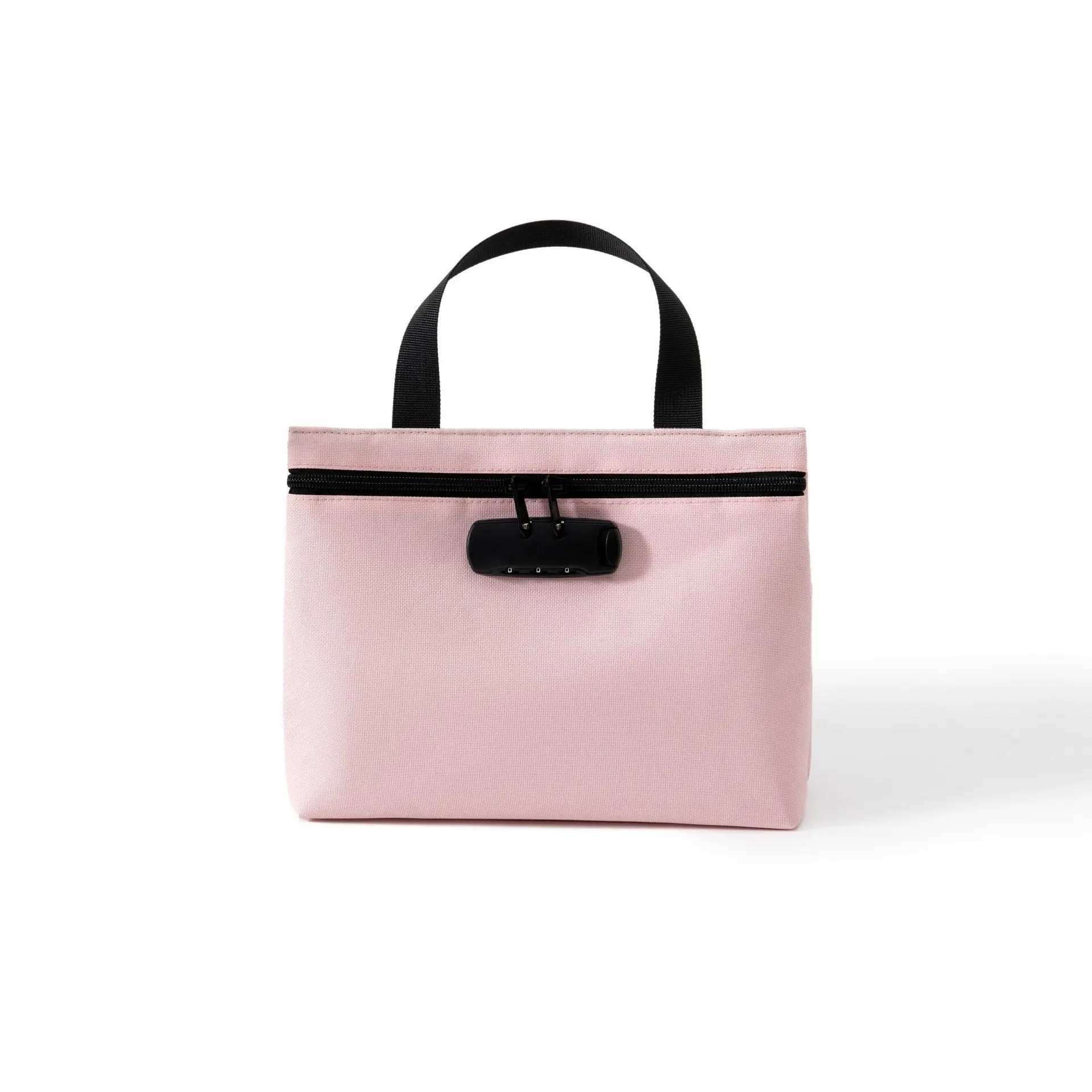 Oxford cloth wear-resistant password lock handbag card holder document storage briefcase commuting hand in hand with the bag