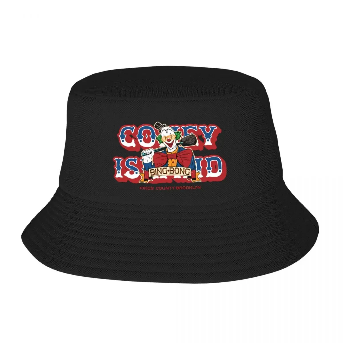 CONEY ISLAND Bucket Hat cute  Tactical Cap Luxury Man Hat black Baseball For Men Women's