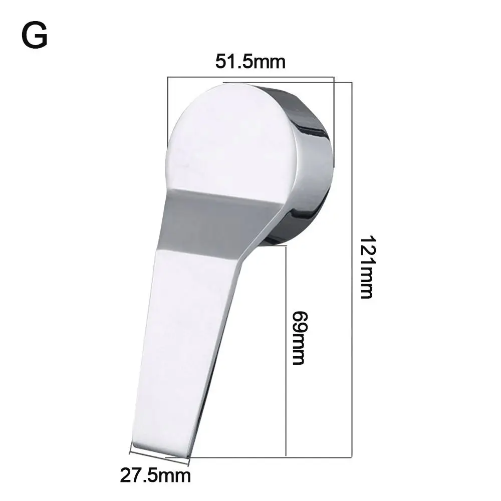 

Chrome Plated Faucet Handle 35mm/40mm Metal Taps Switch Handle Hot Cold Faucet Lever Handle Replacement Taps Repair Accessories
