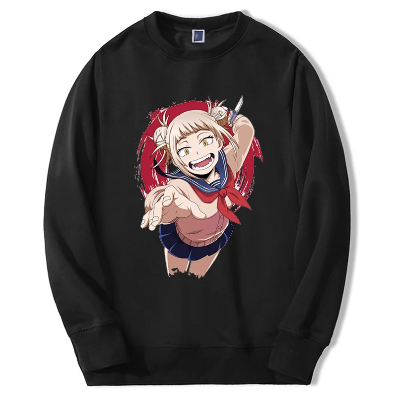 

My Hero Academia Sweatshirts Hoodie For Men Mangas Anime Bakugou Graphic Pullover Long Sleeve Loose Hip Hop Streetwear Moletom