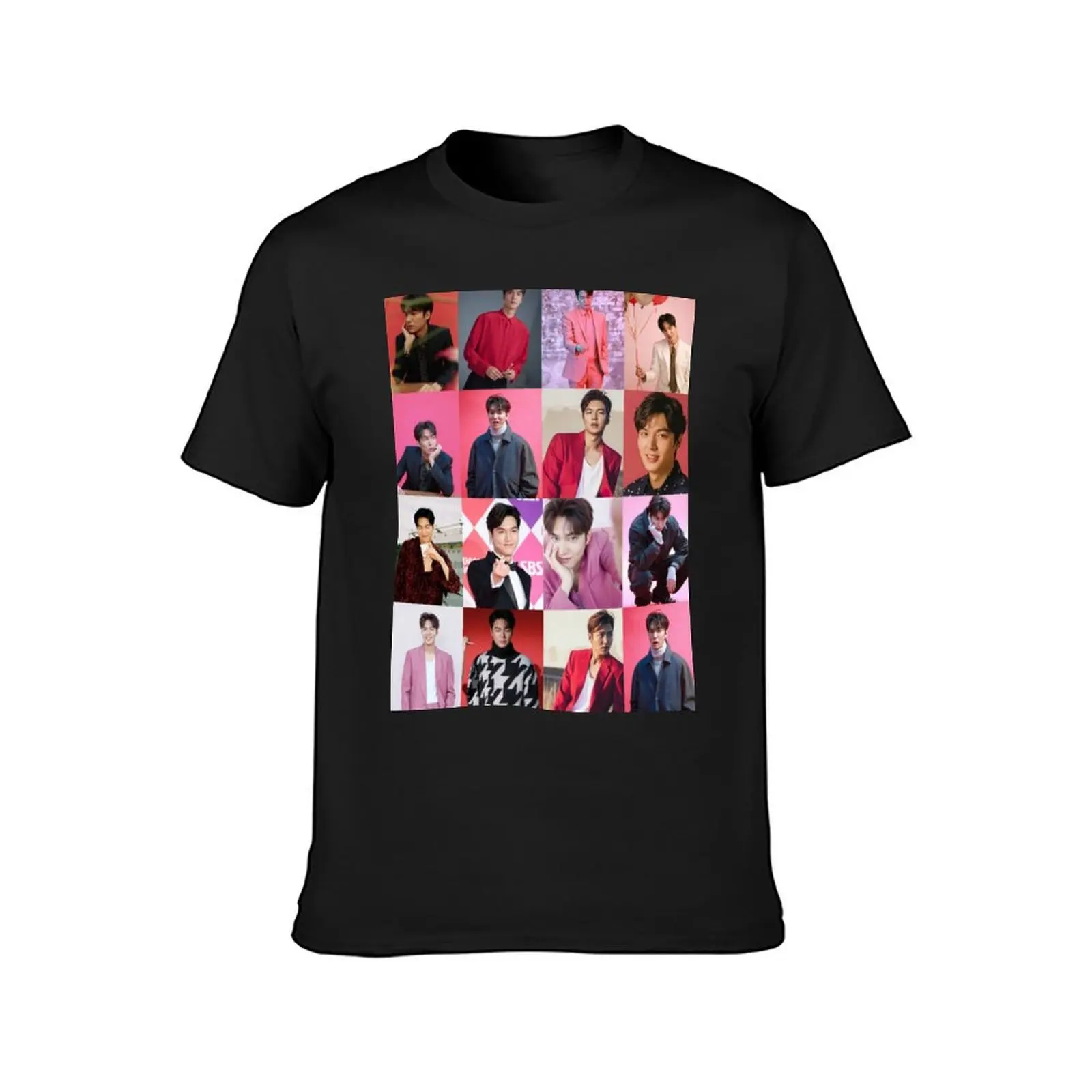 lee min ho T-Shirt vintage clothes tops kawaii clothes animal prinfor boys mens workout shirts image 2