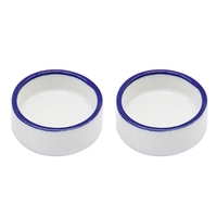 Reptile Bowl Spider Water Dish Round Food Bowl Ceramic Escape Proof Feeder for Small Medium Size Pet Tortoise DropShipping