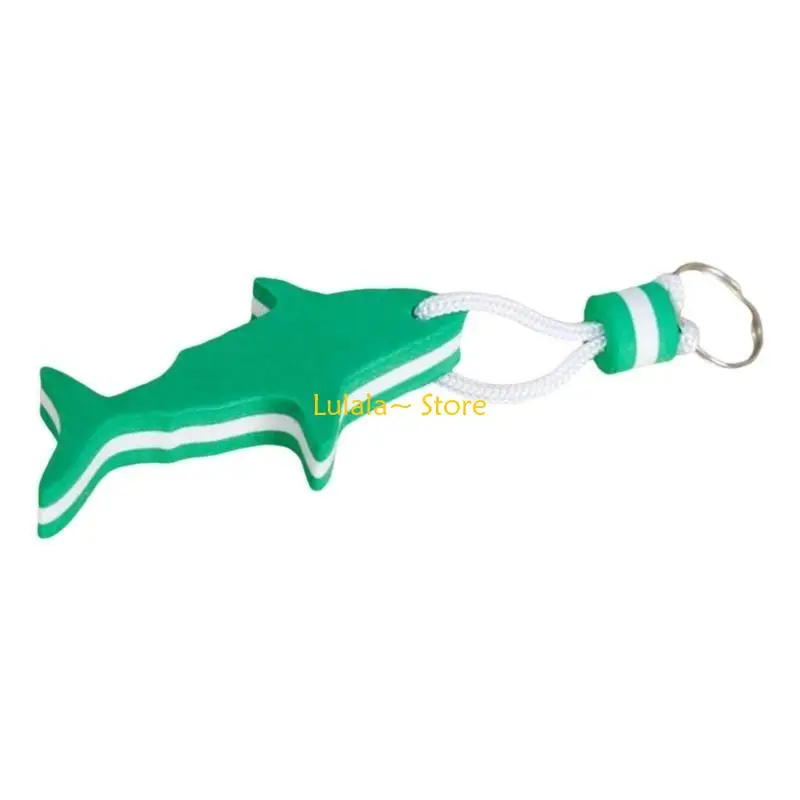 Y4QA Eye bắt nổi Floating Keychain Fish mặt dây chuyền Buoy Keyring cho hoạt động của nước