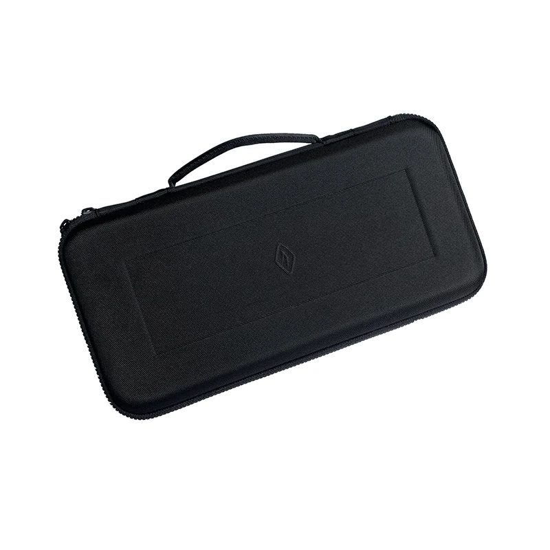 Casca dura à prova dhard água escudo protetor bolsa para keychron k3 v2 teclado mecânico k7 caixa de transporte do eixo curto armazenamento