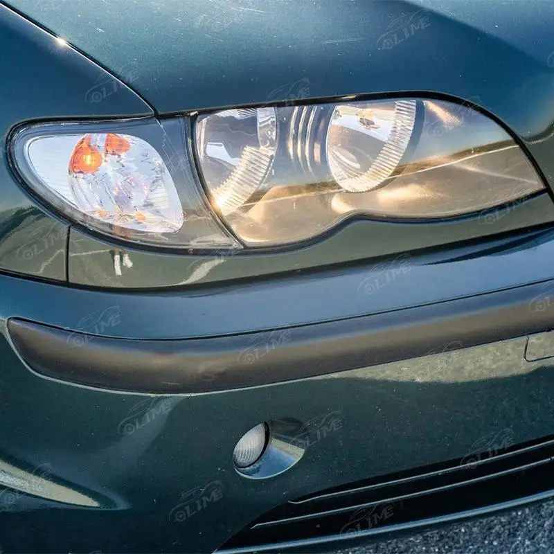 ضوء المؤشر الأمامي للسيارة ضوء زاوية إشارة العدسة الشفافة مناسب لسيارات BMW 3 Series E46 02-05