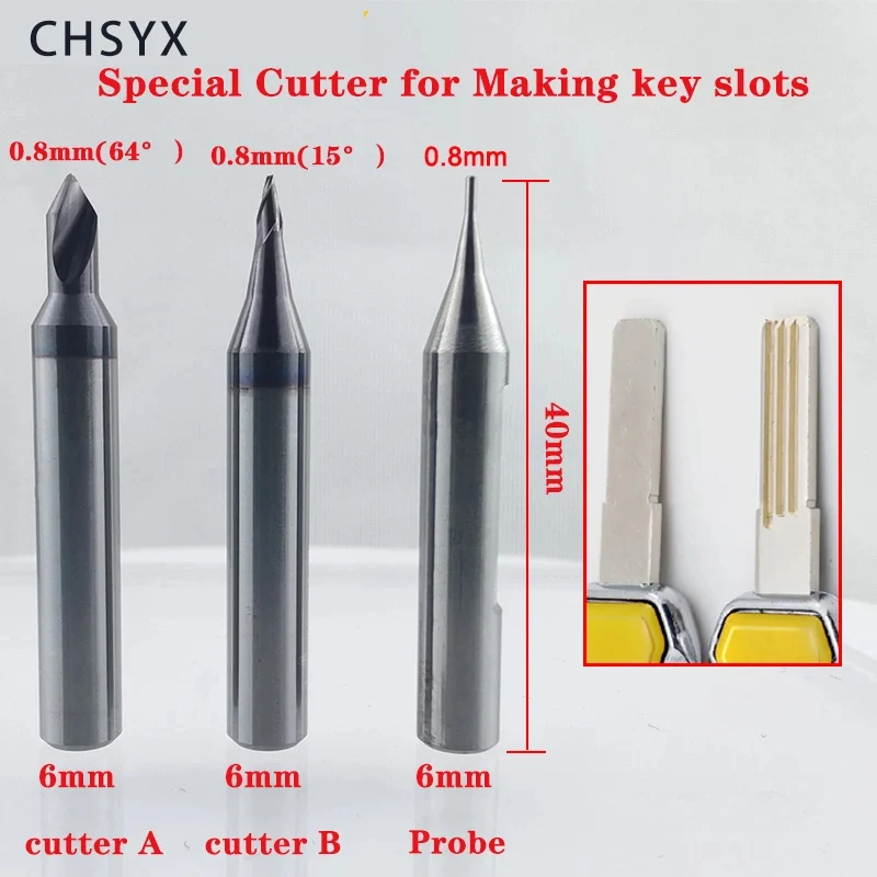 

Special Milling Cutter for Making key slots and Cutting keyways Locksmith Tools