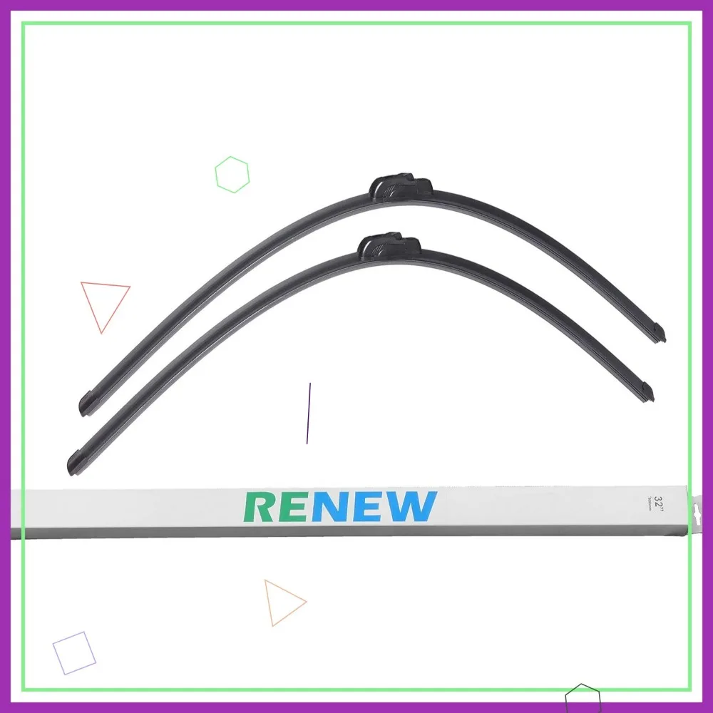 

Пара 32-дюймовых щеток стеклоочистителя для автодома для небольшого крючка 9x3, всесезонная производительность