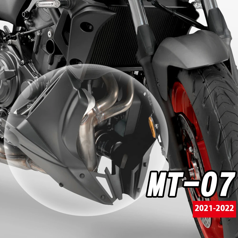 

For Yamaha MT-07 MT07 FZ07 FZ-07 2021-2023 MT FZ 07 2021 NEW Motorcycle Engine Spoiler Belly Pan Lower Fairing Mounting Bracket