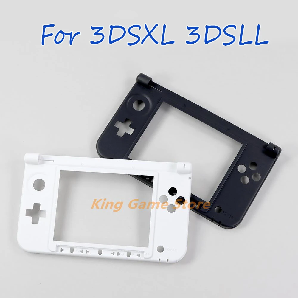 

1 шт. для 3DS XL LL сменная пластиковая крышка корпуса средней рамы для 3dsxl 3dsll корпус черный, белый цвет