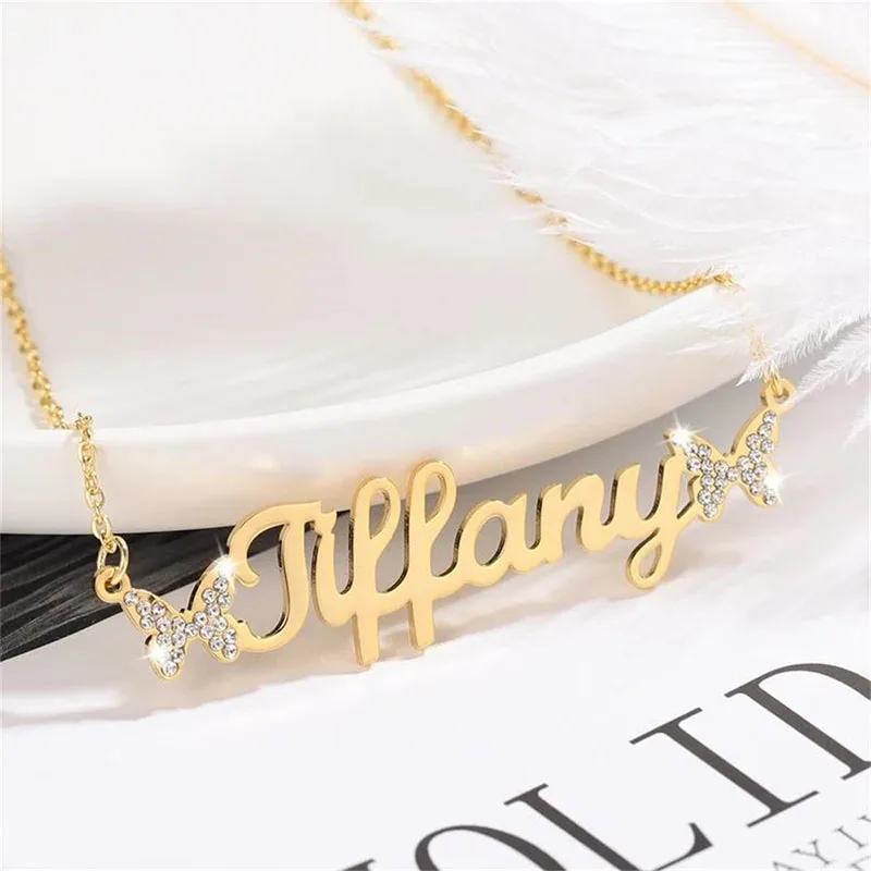 Custom Art Font Bride Oldschool Ladies Star Necklaces Pendants Stylish Male Teenage Photo Album BFF Hippie School New Design