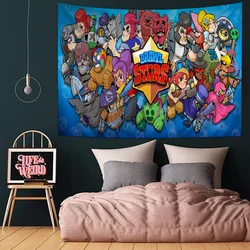 Game Leon Spike Chart Tapestry Art Science Fiction Room Home Decor Cheap Hippie Wall Hanging