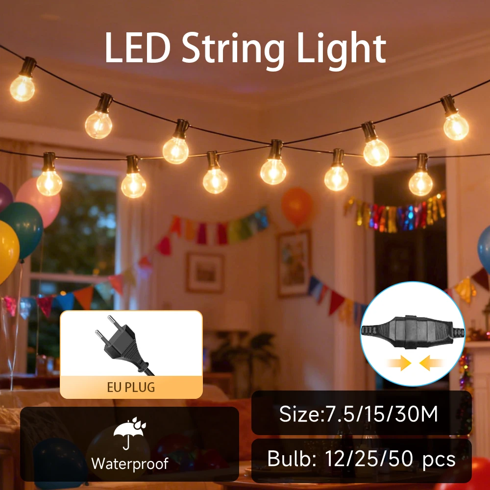 Guirlande lumineuse d'extérieu - Outdoor Lighting Options avis et prix
