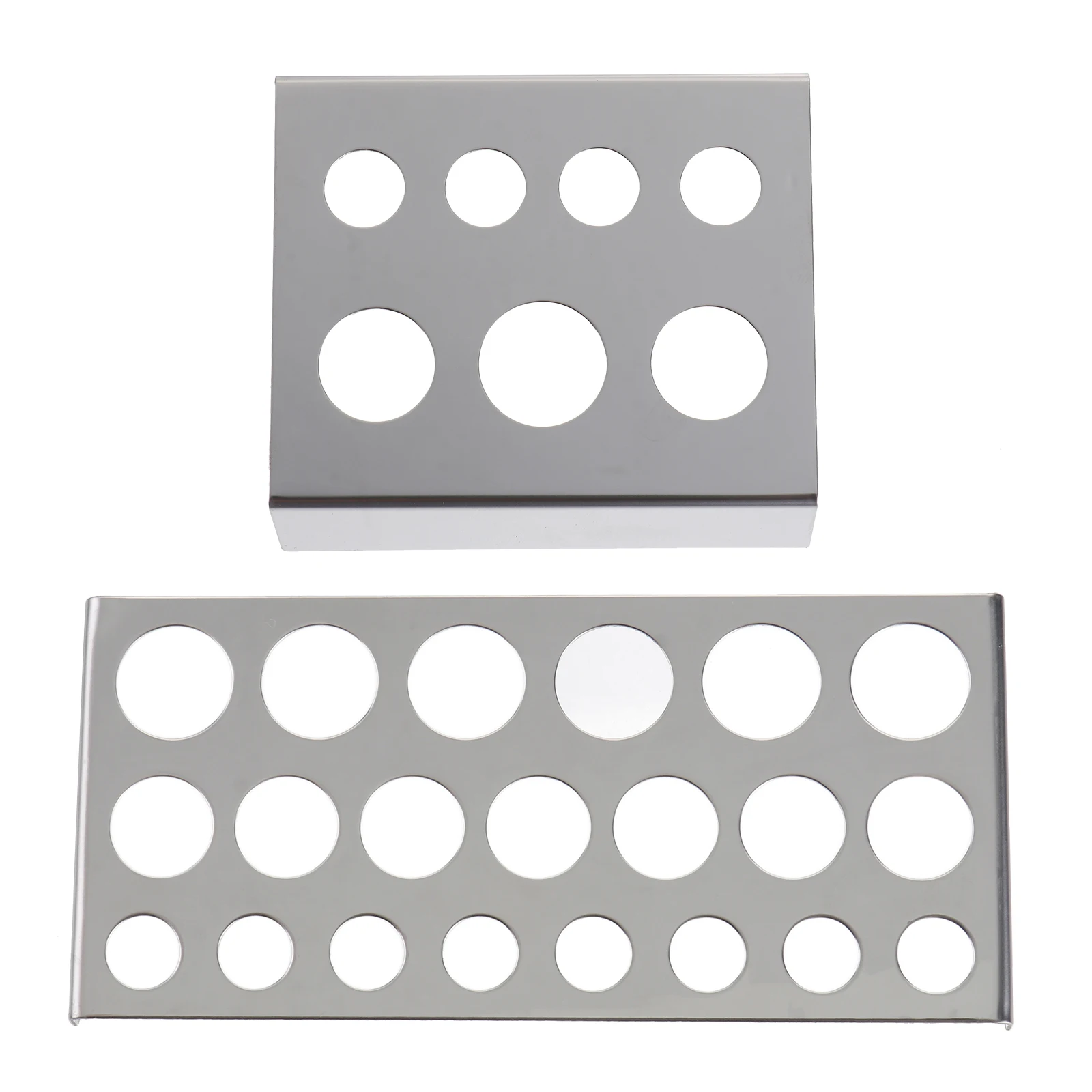

2Pcs Stainless Ink Cup Holder Medium Small Size Pigment Cup Rack Pigment Tray Tattoo Accessories Durable Stand