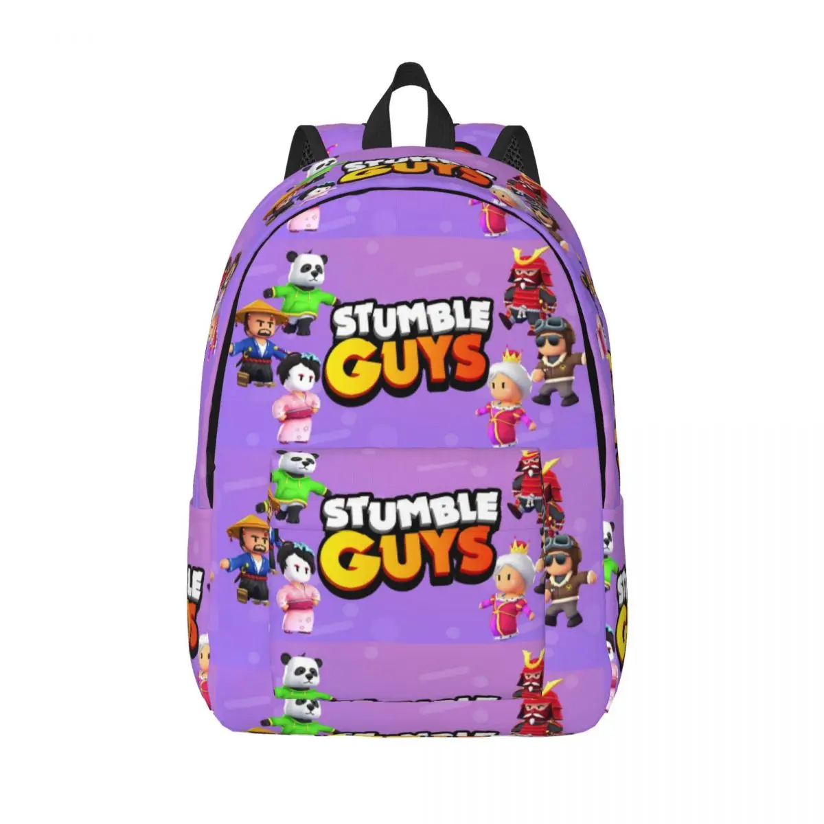 

Stumble Guys Funny Backpack for Men Women Fashion Student Hiking Travel Daypack Laptop Shoulder Bag with Pocket