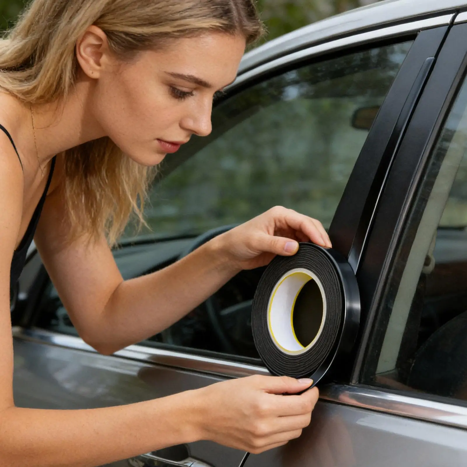 3meter/Roll 10-30mm Width Double Sided Adhesive Tape For Automobile High Viscosity Car Fixed Adhesive High Temperature Resistant