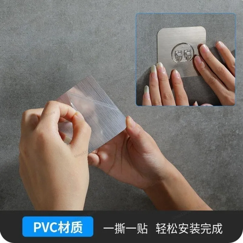 For Non Perforated Household Kitchen Garbage Bin Hanging Rack, Bathroom Hanging Bracket, Garbage Bin Wall Mounted