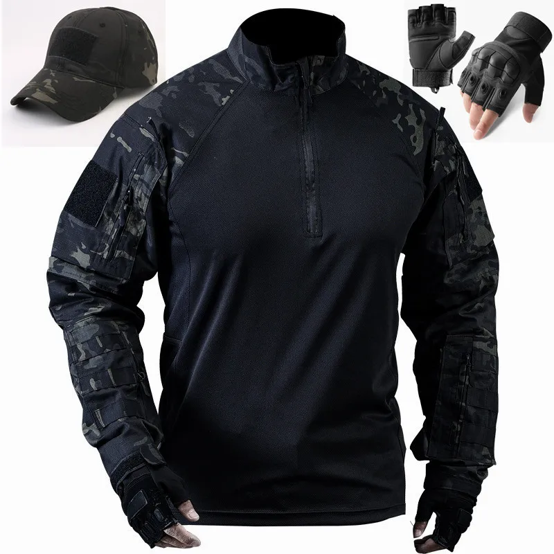 Gift Gloves and Hats UF PRO Pioneer Frog Suit Summer Quick Dry Training Top G3 Tactical Shirt CP Outdoor Camping Hunting Jacket view 3