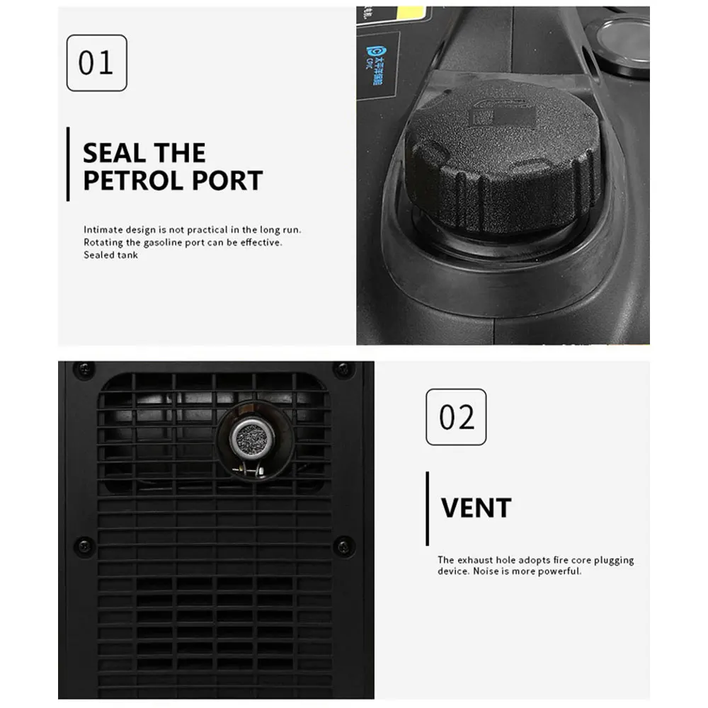 24V 3000W  Parking Air Conditioner Generator Remote Control Start Dc Truck On-board Mute Small Generator