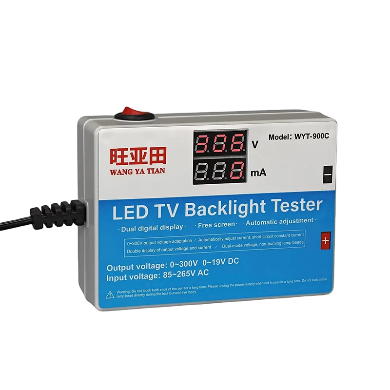 Bar Light Lamp Test Tool Measurement Instruments EU/US Plug LED Tester 0-300V Output LED TV Backlight Tester LED Strips Beads