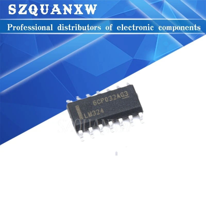 20PCS LM324DR SOP14 LM324 SOP SMD LM324DR2G LM324DT SOP-14 new and original IC