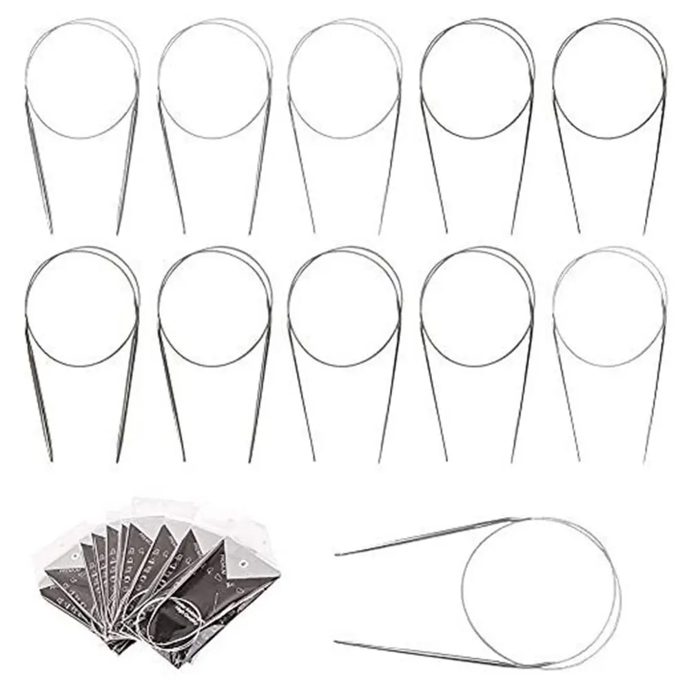 Household Stainless Steel Needlework Crochet Hook Knitting Tools Circular Knitting Needles Knitting Needles