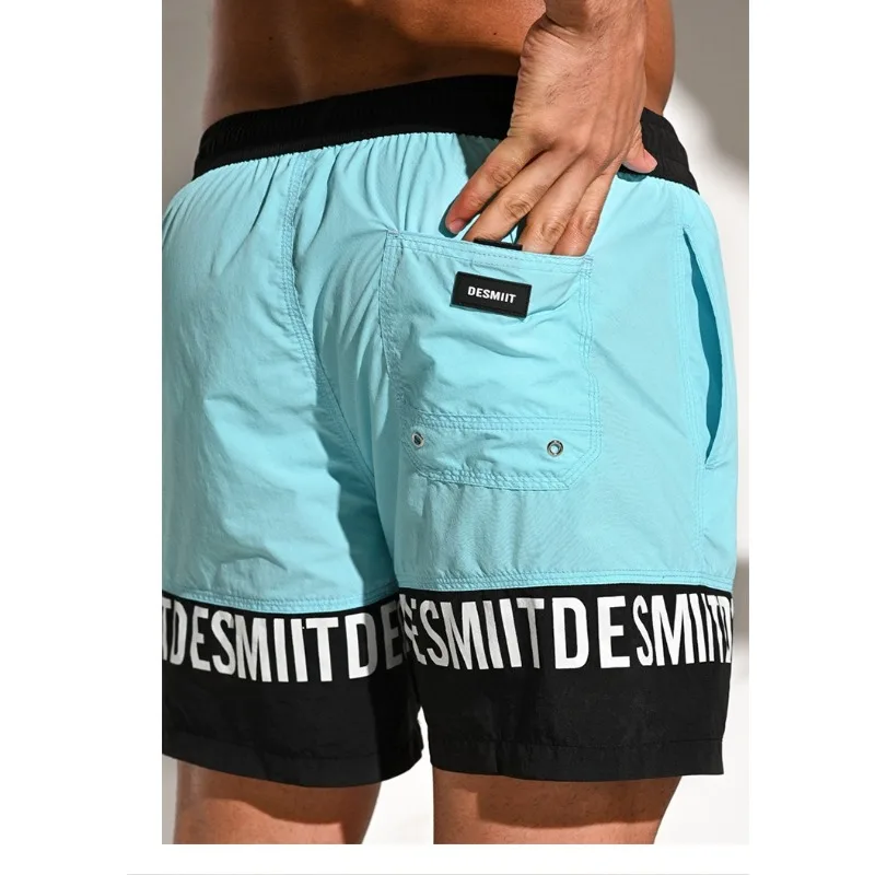 2026Cross-border wholesale supply Men's personalized loose swimming trunks Trend seaside sports fitness training B3107
