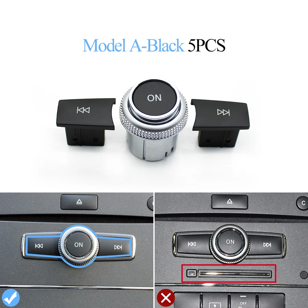 A Black 5PCS