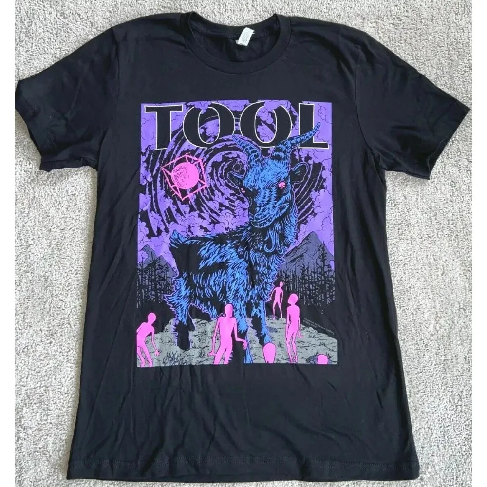 2024 Men T Shirt Casual Tool Band 2024 World Tour Concert Merch Lateralus Tool Band T-shirt Oversized Streetwear S-5XL Cool Tee