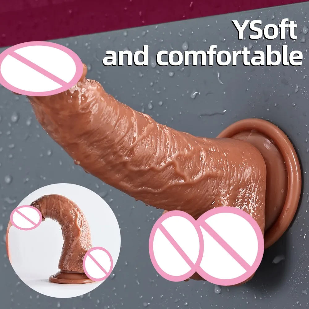 Penis Adult Sex Toy Suction Cup Female Masturbators Adult Sex Toys Dildos Masturbation Realistic Dildo Women Couples Pleasure 18 - Image 4