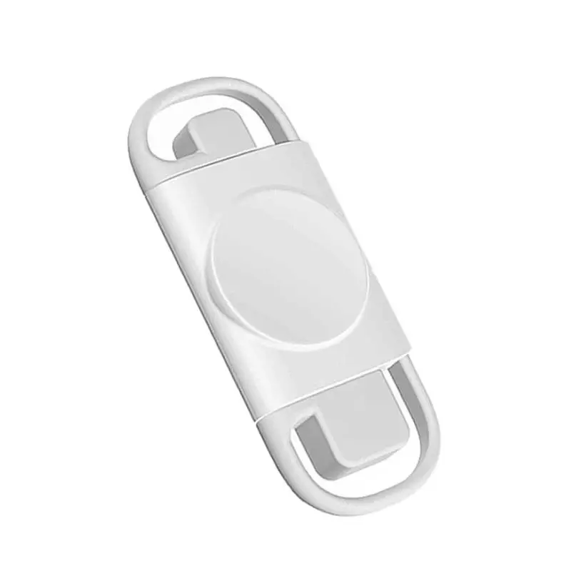 휴대용 USB-A USB-C 무선 충전기, 애플 워치 9, 8, 7, 6, 5, 아이워치 SE 울트라용 고속 충전 스테이션, 2 인 1