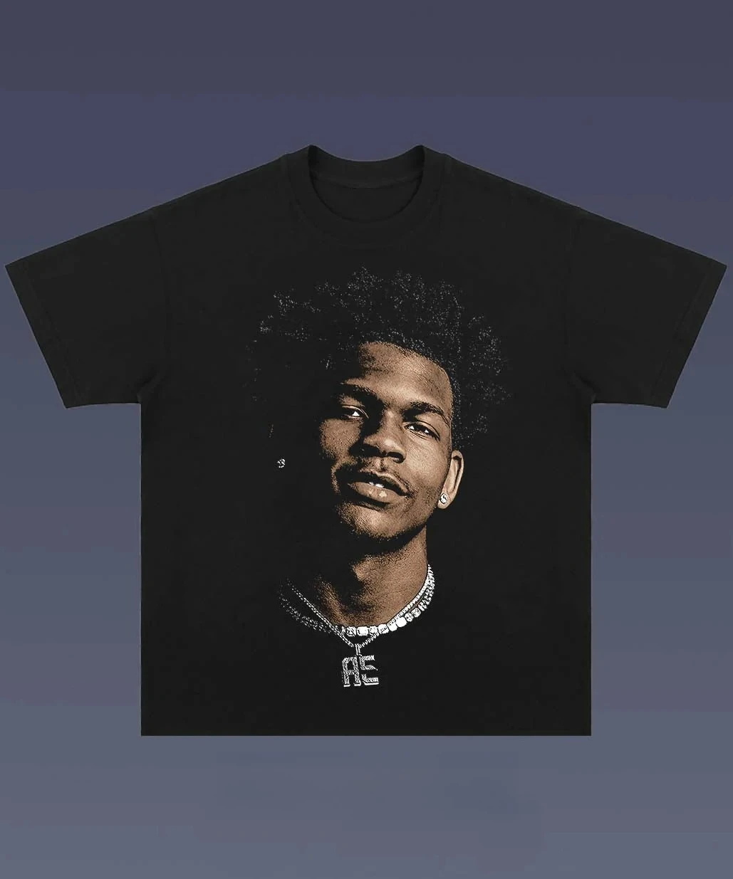 

Anthony Edwards 1.26 BIG FACE Trend Graphic Printing Summer Luxury Brand Cotton Men's and Women's T-Shirts Short Sleeves
