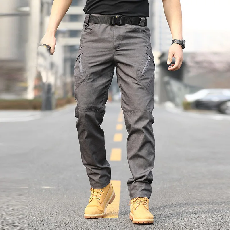 

Tactical workwear pants training commuting pants wear-resistant scratch waterproof export pants multi-pocket outdoor all seasons
