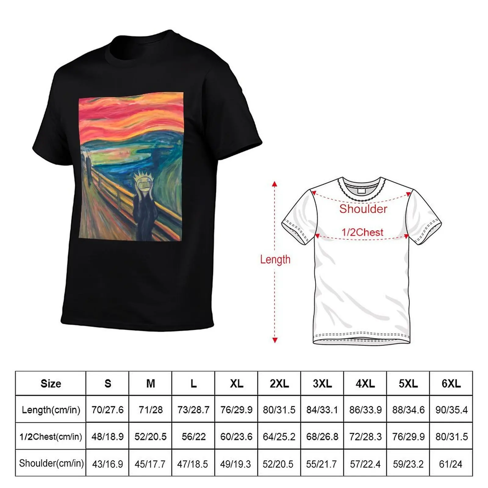 The Scream, or The WEEN? T-Shirt funny t shirts cotton T-Shirt