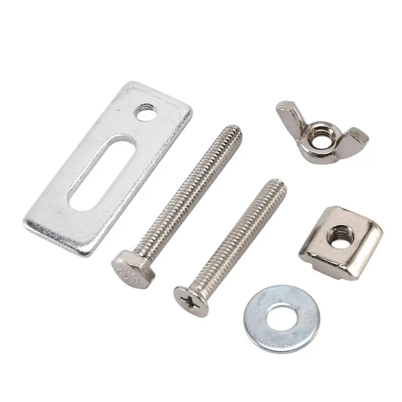 

Комплект зажимов ABUL-12 для Т-образных направляющих, мини-зажимы для фиксации на Т-образных направляющих, совместимые с фрезерными станками с ЧПУ 3018-PRO, 3018-Prover, 1810-PRO