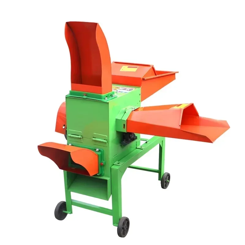 

680 Type 5 Cutter Disk Guillotine Corn Stalk Household 380v 4KW Small Dry And Wet Dual-purpose Feed Grinder Crushed Grass Cutter