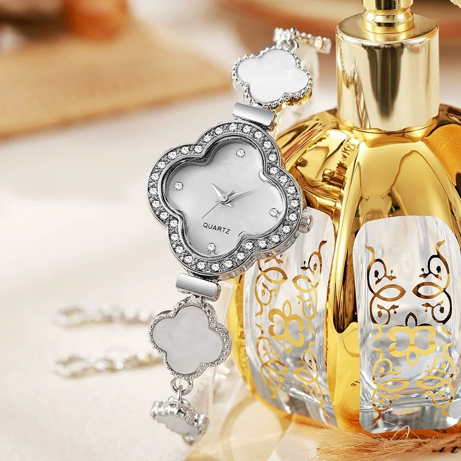 New Fashion Women Watches Luxury Rose Gold Bracelets Watch Female Wristwatches Ladies Casual Quartz Watch Clock Relogio Feminino