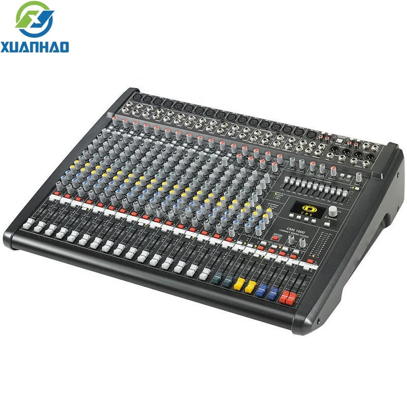 CMS1600-3 Versatile 16 Channel Karaoke Mixer Echo Control Key Shift Auto Voice Cancel For Home Entertainment System