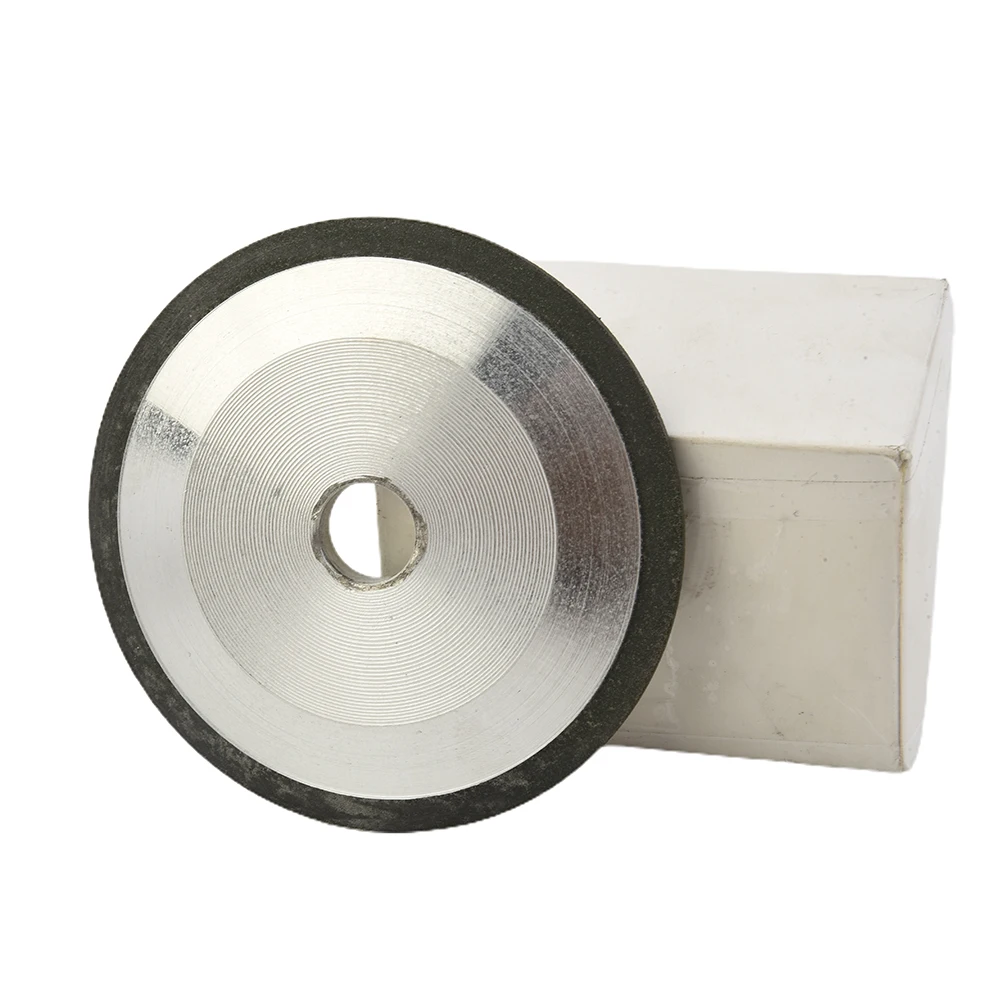 1pcs Grinding wheel 4 inch For Carbide Metal Hypotenuse Sharpener Style Supplies Tool 100mm Widen 150 Grit Alloy Ceramic