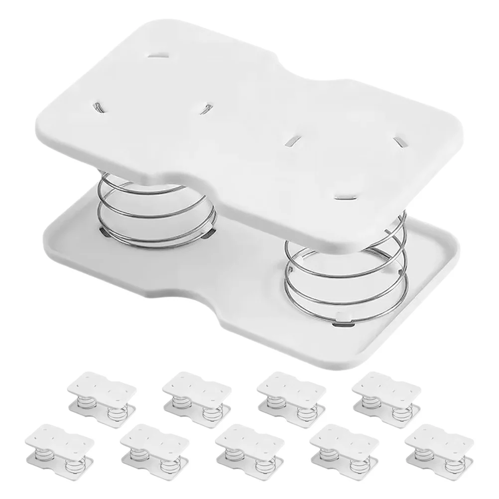 10 قطعة غطاء صندوق الأنسجة الإبداعية الشمال نمط التلقائي رفع الربيع قاعدة منظم سطح المكتب لغرفة المعيشة طاولة طعام #6