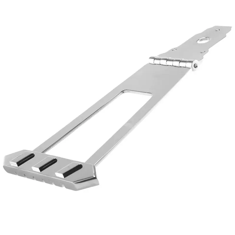 

Guitar 6 Strings Jazz Archtop Trapeze Tailpiece Bridge For Hollow Semi Hollow Guitar Parts-[T34-2026]