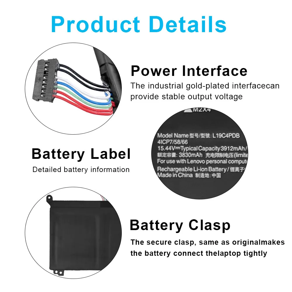 L19C4PDB L19M4PDB 15.44V Laptop Battery For Lenovo ThinkBook 14s 14 2021 Yoga ITL 5B10Z21201SB10Z21205 5B10Z21209 SB10Z21205C1K