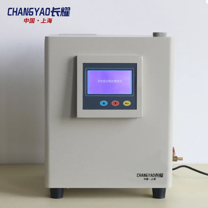 

Full-Automatic Pour Point Tester Lubricating Oil Insulation Oil Analyzer Petroleum and Diesel Products Cold Filter Point Tester