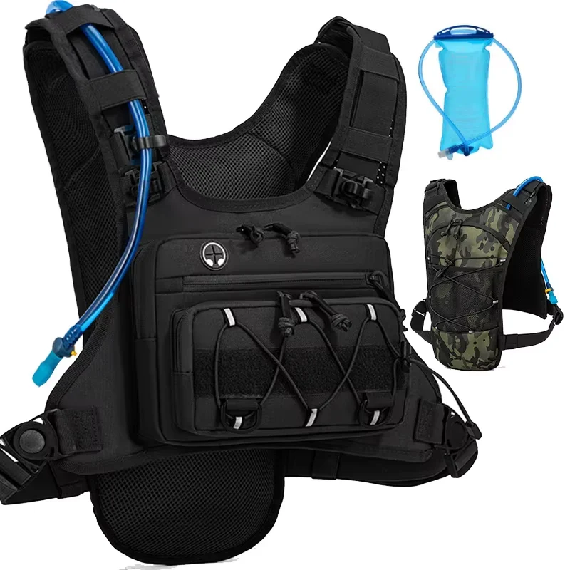 Hydration Pack Outdoor - Rompi Hidrasi Lari Bersepeda dengan Kantong